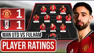 Bruno FLOPS, Yoro SHINES! Man Utd vs Fulham PLAYER RATINGS | MATCH REVIEWS | YanitedBoyz