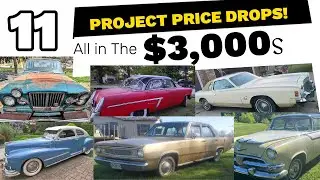 11 Affordable Classic Project Cars for Sale Under $3,500 (Updated)