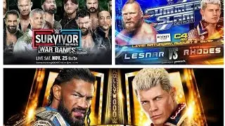 Every Cody Rhodes PPV Match Card 2023 |#wwe #aew #codyrhodes #romanreigns #wrestlemania #brocklesnar