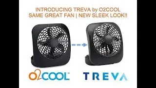 O2COOL Treva 5-Inch Portable Desktop Air Circulation Battery Fan -  Cooling when power failure