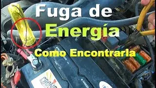 Prueba de Fuga de Corriente de la Bater&iacute;a del Auto🚗 【Diagn&oacute;stico paso a paso】