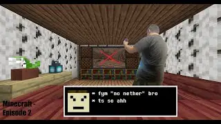 SebbyCraft Ep. 2 - THIS IS THE WORST NETHER SPAWN EVER!!!