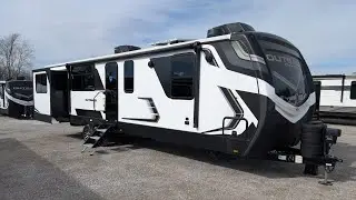 2025 Keystone Outback 341RD | Rear Den floor plan in a Travel Trailer