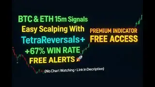 📢 BTC & ETH 15m Signals | Premium Indicator Free | For Scalp-Swing Trading Live