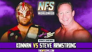 Konnan VS Steve Armstrong #nfsmedia #wrestling #wcw