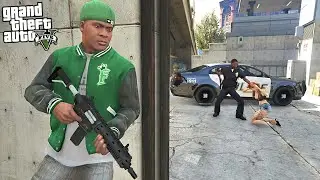 FRANKLIN GIRLFRIEND ARRESTED IN GTA 5!!!