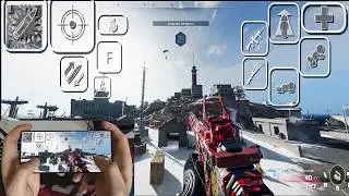 HOW TO PLAY WARZONE PC ON MOBILE WITH STEAMLINK / CUSTOM BUTTONS