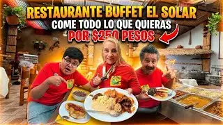 Buffet EL SOLAR &iquest;EL mas COMPLETO de MORELIA?🤤 Mas de 50 platillos regionales COME TODO por $250🤑