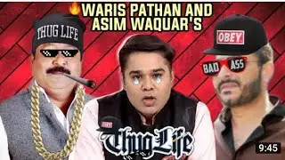 godi media vs AIMIM spoken person waris pathan 2022 //( top 5 insult Godi media exposed funny