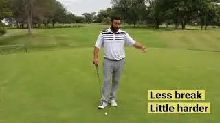 Golf Tips with your Pro Putting on aerified slow greens