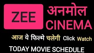 Zee Anmol Cinema Today Schedule On DD Free Dish l Date 1Jun 2023 l upcoming movies l