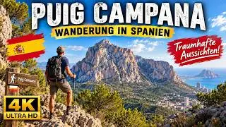 PUIG CAMPANA | Wandern in der Region Alicante in 4k 30FPS! Hiking Puig Campana in 4k 30FPS!