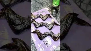 Edible Bat Wings! 🦇 #halloweenfood #halloweeninspo #ediblebatwings #HalloweenRecipes