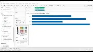 How to Create a Basic Horizontal Bar Chart in Tableau Desktop