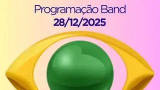 Programação Band | 28/12/2025