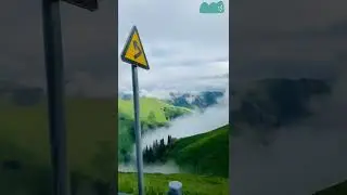 Xinjiang Duku Highway in July
