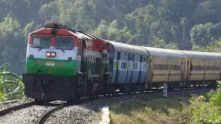 [2 in 1] 05615 Guwahati-Silchar Express Special Train powered by WDG4D+WDP4D