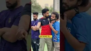 RCB wins IPL 🤣 #comedy #ipl #memes @royalchallengersbengaluruYT
