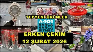 A101’E KOŞUN 💃/ERKEN ÇEKİM 12 ŞUBAT 2026💃İLK BİZ GÖSTERİYORUZ/İLK SEN GÖR🔥A101 BU HAFTA COŞUYOR!🔥