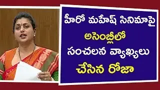 MLA Roja compares  YS Jagan Govt ? | Janahitam Tv
