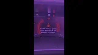 Electric Traction System Fault: Stop Vehicle and See Onboard Documents