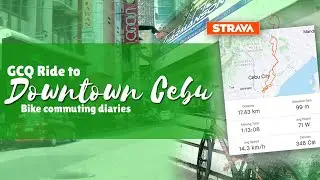 GCQ Ride to Downtown Cebu | Bike Commuting Diaries | New Normal Transportation | Tagalog Subs