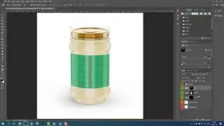 Clear Glass Mayonnaise Sauce Jar Mockup