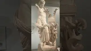 British museum Marble statue of Apollo holding a kithara #britishmuseum