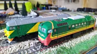 UNBOXING Gagariny M62-1241 PTK HOLDING ZABRZE (G&Uuml;TZOLD) i ST44-2008 LHS (MEHANO) po modernizacji