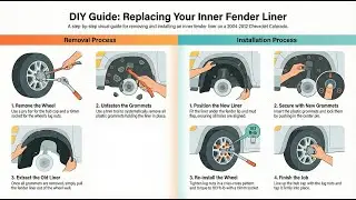How to Replace Front Inner Fender Liners 2004-2012 Chevrolet Colorado