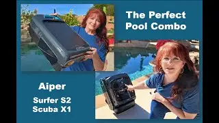 Aiper has the best surface skimmer and pool cleaner Robot combo deal!  Special deal right now!