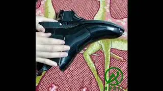 Gi&agrave;y Boot Nam Cổ Chun Da B&oacute;ng M&agrave;u Đen Sang Trọng V&agrave; Phong C&aacute;ch - CB520-BONGCHUN