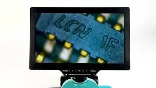 RF4 Triocular focusing microscope 7050PRO whit 10Inch Video Display Screen YS010W Observe Recorded