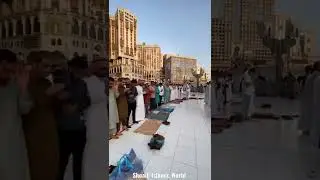 Eid al-Adha Eid Namaz Masjid Al Haram Makkah 🕋 #shorts #hajj2022