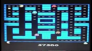 Atari 2600 Pac-Man Arcade Homebrew! Longplay On Flashback 9