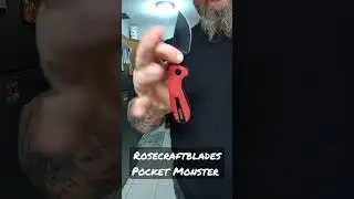POCKET MONSTER #shorts #knifereview #bushcraft #fightingknife #camping #work #hiking #harduse