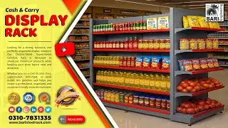 Cash & Carry Racks in Pakistan | Best Store Display Racking Solutions by Bari Engineering