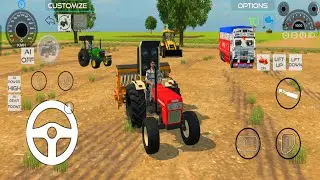 🔥 Realistic tractor driving game 2026😱 Farming next level game play 🚒#tractorvideo #jcb #games 