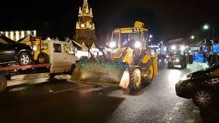 Charity tractor run, Stratford-upon-Avon 30 November 2024