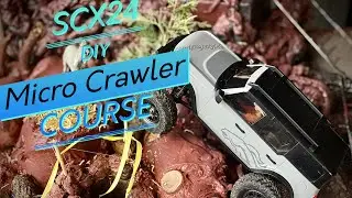DIY RC Rock Crawler Course Ideas for the SCX24😃#scx24 #rccrawler #minicrawler