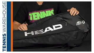 Head MxG 6 Pack Combi Tennis Bag
