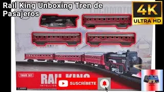 UNBOXING Tren a Escala ho (Rail King) de Pasajeros 