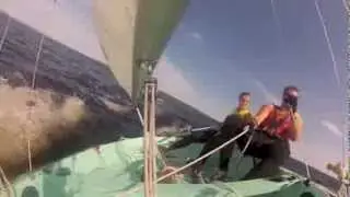 off the slopes - Maria Pietil&auml; Holmner & Hans Olsson - sailing lesson 1