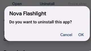 nova flashlight ko delete kaise kare | nova flashlight ko kaise hataye