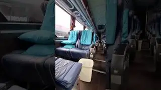 Very luxury executive class rimba raya bus [jakarta to jepara] #shorts #interiorbus #rimbaraya #bus