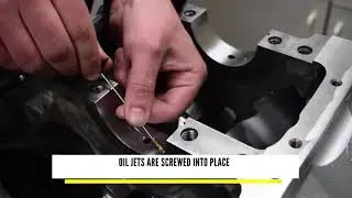 Big Block Chevy Gets Piston Cooling Oil Jets