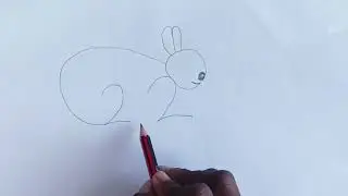 Beautiful Rabbit Drawing | Cute Bunny Sketch for Beginners | Easy Animal Drawing Tutorial