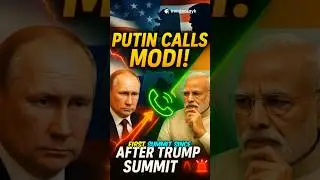📰🌐 Putin Dials Modi: Inside the Power Summit with Trump 🚨