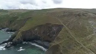 CORNWALL MOUNTAIN AND BEACH DRONE VIEW