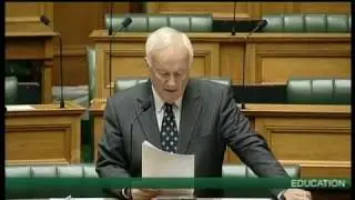 Education (Board of Trustee Freedom) Amendment Bill - First Reading - Part 1